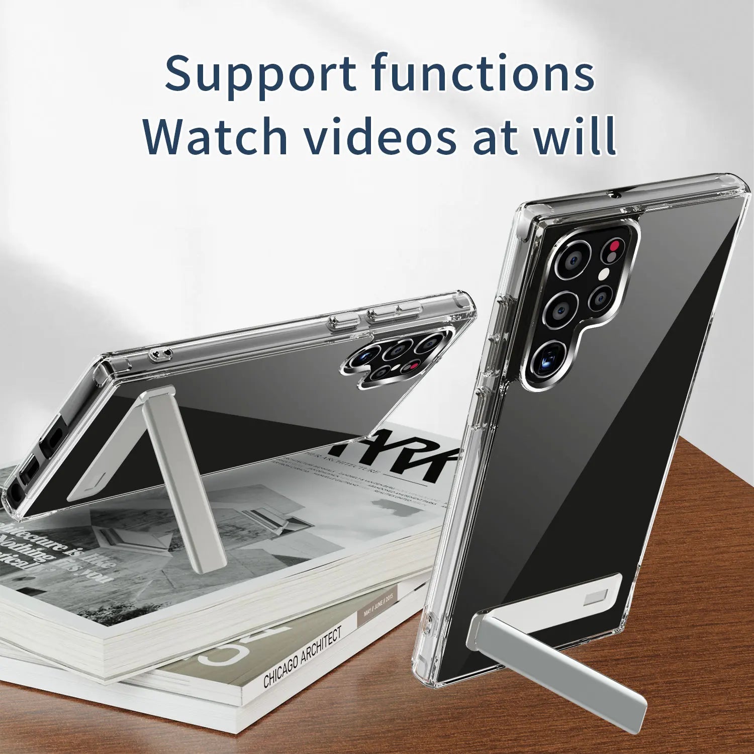 Clear Case with Horizontal & Vertical Stand for Samsung - Premium Mobile Phone Cases from Dressmycell.com - Just $15! Shop now at Dressmycell.com Clear Case with Horizontal & Vertical Stand for Samsung - Premium Mobile Phone Cases from Dressmycell.com - Just $15! Shop now at Dressmycell.com